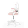 Dětská židle, výškově nastavitelná, růžová síťovina, KA-W8008 PINK