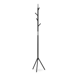 Věšák, kov, černá, 80001-01 BK