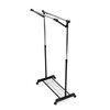 Stojan na šaty, kov, černá, 84511 BK