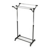 Stojan na šaty, kov, černá, 84521 BK