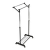 Stojan na šaty, kov, černá, 84511 BK