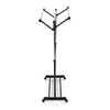 Stojan na šaty, kov, černá, 84521 BK