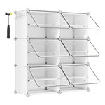 Botník, plast, bílá, ABO-E1033 WT