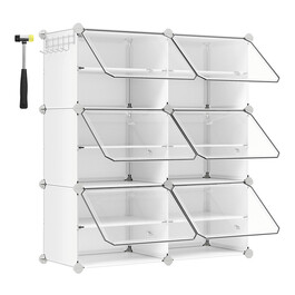 Botník, plast, bílá, ABO-E1033 WT