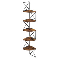 Polička, mdf, hnědá, ABP-E1051 OLW