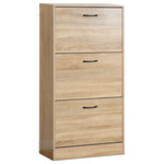 Botník, mdf, hnědá, ABO-G1016 OAK