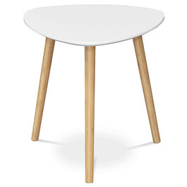 Konferenční stolek 40x40x41cm, mdf, bílá, AF-1132 WT
