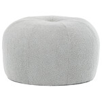 Taburet, šedá, látka bouclé, AK-307 GREY2