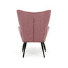 Relaxační křeslo, růžová, sametová látka, AK-303 PINK2