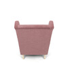 Křeslo ušák, růžová látka, AK-388 PINK2