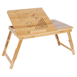 Odkládací stolek 75x35x29cm, bambus, AKF-E1002 NAT