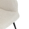 Křeslo ušák, béžová, látka bouclé, AK-W1206 CRM2