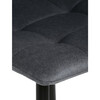 Barová židle, šedá, látka,AUB-X7015 GREY2