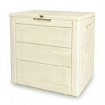 Zahradní úložný box 56x43x53cm, plast, béžová, AZB-G2035 CRM