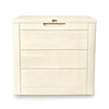 Zahradní úložný box 56x43x53cm, plast, béžová, 120l, AZB-G2035 CRM
