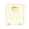 Zahradní úložný box 112x49x54cm, plast, béžová, 280l, AZB-G2075 CRM