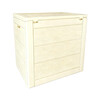 Zahradní úložný box 56x43x53cm, plast, béžová, 120l, AZB-G2035 CRM