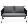 Zahradní sestava, kov, šedá, AZS-1604 GREY