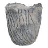 Obal betonový - imitace zkamenělé kůry, barva šedá