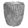 Obal betonový - imitace zkamenělé kůry, barva šedá