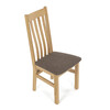 Jídelní židle, přírodní, masiv, C-2100 BR2