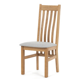 Jídelní židle, přírodní, masiv, C-2100 SIL2