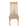 Jídelní židle, přírodní, masiv, C-2100 CRM2