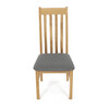 Jídelní židle, přírodní, masiv, C-2100 GREY2