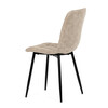 Jídelní židle, béžová, látka vintage, CT-281 CRM3