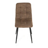 Jídelní židle, hnědá, látka vintage, CT-281 COF3