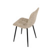 Jídelní židle, béžová, látka vintage, CT-281 CRM3
