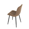Jídelní židle, hnědá, látka vintage, CT-281 COF3