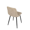 Jídelní židle, béžová, látka vintage, CT-281 CRM3