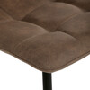 Jídelní židle, hnědá, látka vintage, CT-281 COF3