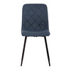 Jídelní židle, modrá, látka, CT-283 BLUE2