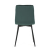 Jídelní židle, zelená, sametová látka, CT-281 GRN4