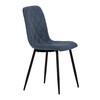 Jídelní židle, modrá, látka, CT-283 BLUE2