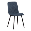Jídelní židle, modrá, látka, CT-283 BLUE2
