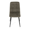 Jídelní židle, zelená, látka vintage, CT-281 GRN3