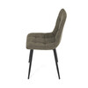 Jídelní židle, zelená, látka vintage, CT-281 GRN3