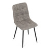 Jídelní židle, šedá, látka vintage, CT-281 GREY3