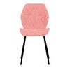 Jídelní židle, růžová, látka, CT-285 PINK2