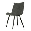 Jídelní židle, šedá, látka, CT-382 GREY2