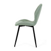 Jídelní židle, zelená, látka, CT-285 GRN2