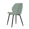 Jídelní židle, zelená, látka, CT-285 GRN2