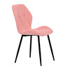 Jídelní židle, růžová, látka, CT-285 PINK2
