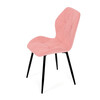 Jídelní židle, růžová, látka, CT-285 PINK2