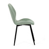 Jídelní židle, zelená, látka, CT-285 GRN2