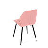 Jídelní židle, růžová, látka, CT-285 PINK2