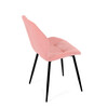Jídelní židle, růžová, látka, CT-285 PINK2